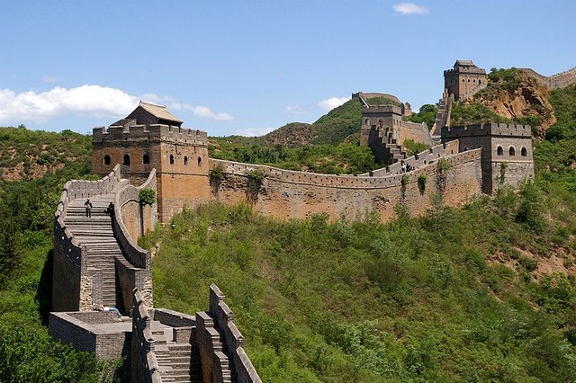 Сторожевые башни - великая китайская стена китай