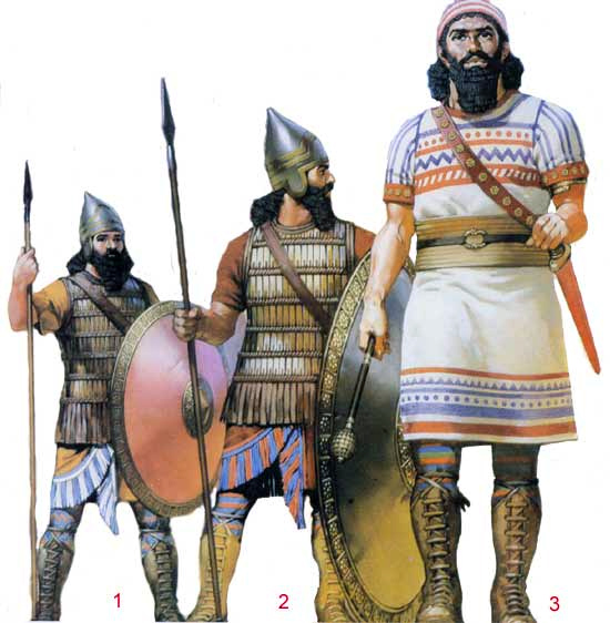 Пехота ассирийской армии