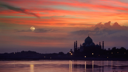 Индия красивые фото - дворец.