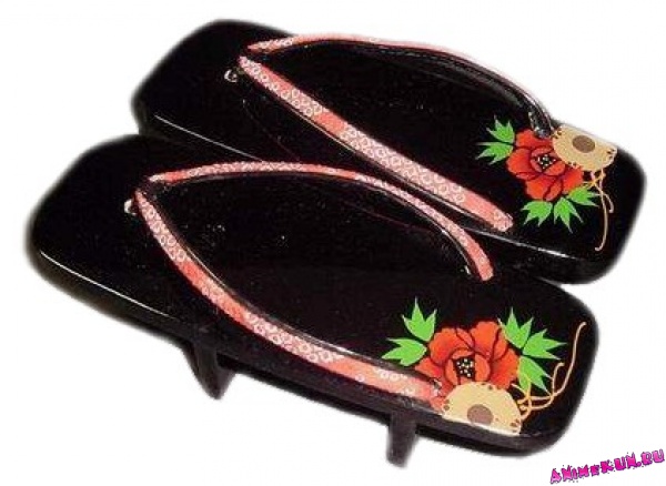 Японская традиционная обувь.