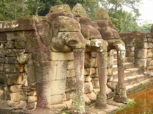 храмы камбоджи слоновья терраса