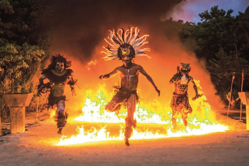 Танец огненного очищения. индейцы, интересное, история, майя, обряды