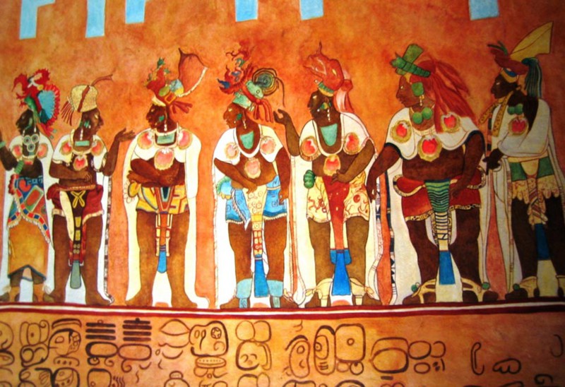 Обряд «нанизывания». индейцы, интересное, история, майя, обряды