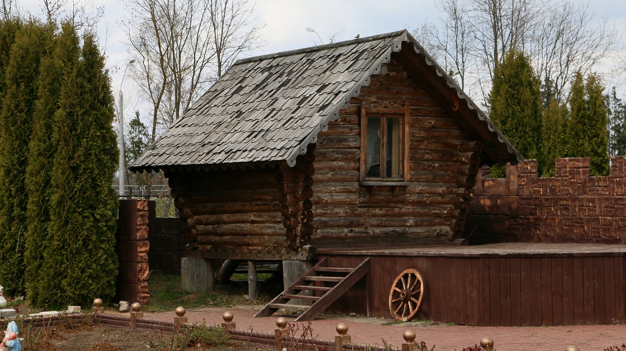 деревянный дом фото 2