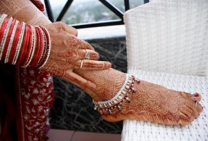 ножные браслеты - обязательный атрибут индианки
