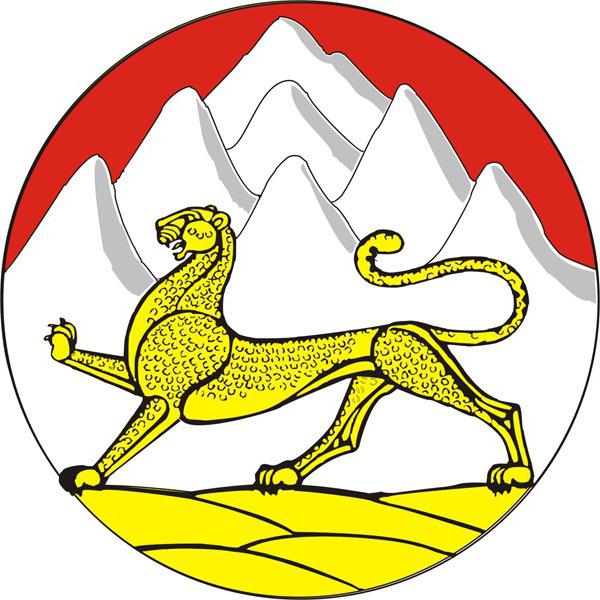флаг северной Осетии