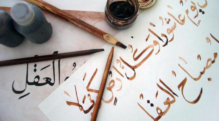 письменность арабская