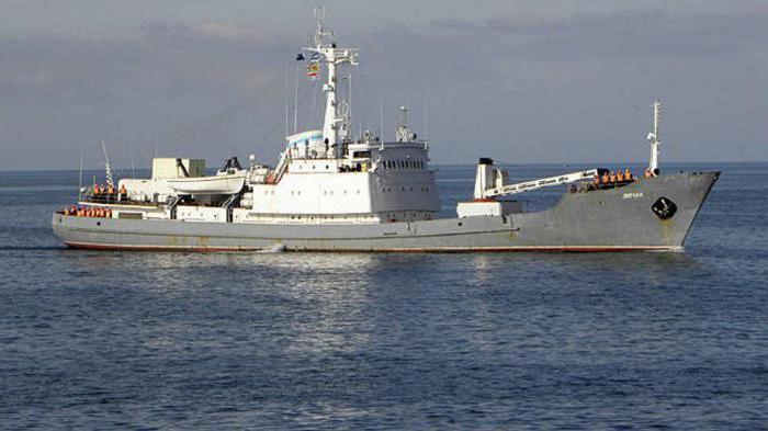 в Черном море затонул российский военный корабль