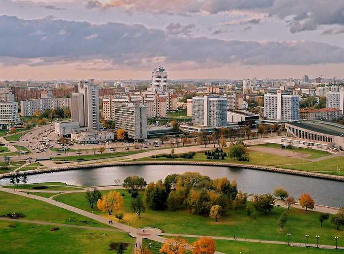население городов Белоруссии 