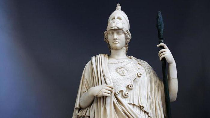 афина богиня мифы