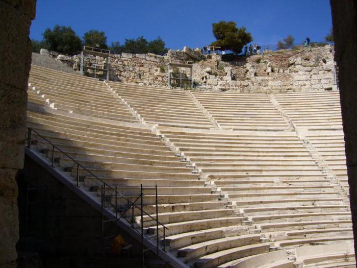 театр диониса в афинах фото