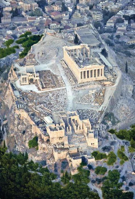афинский акрополь архитектура памятники афины