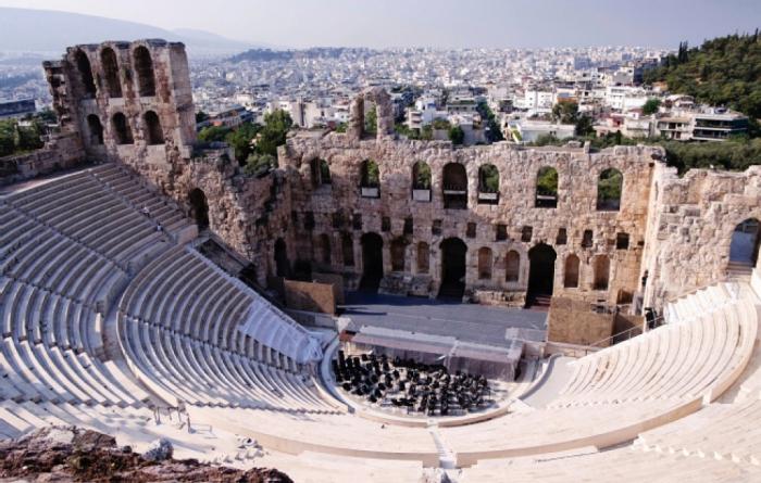 древний город афины и его памятники