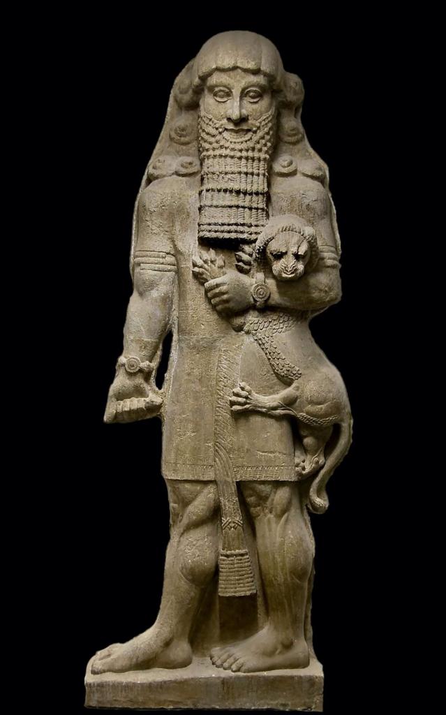 статуя Гильгамеша - правителя Урука