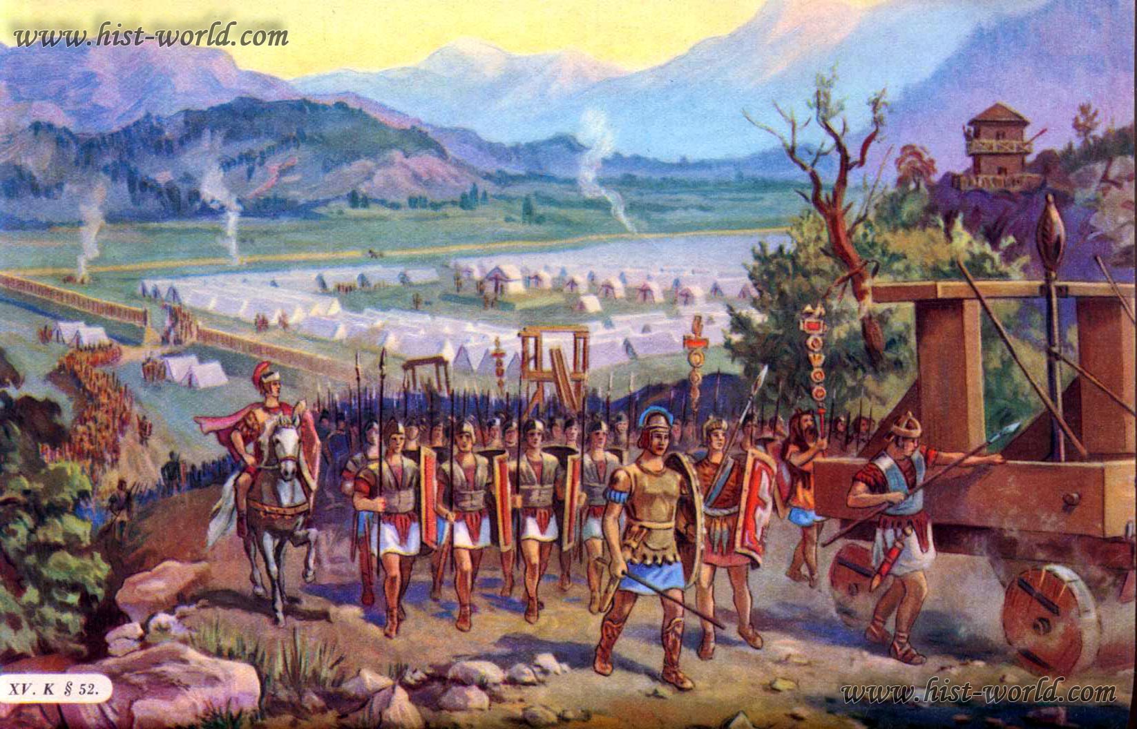 Римское войско в I веке до н. э.