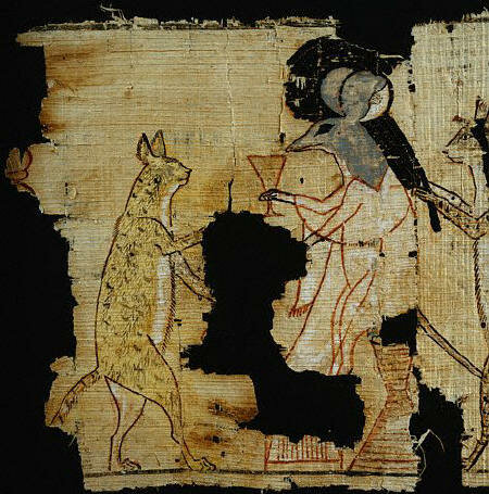 Древнеегипетский папирус 1110 г. до н.э.