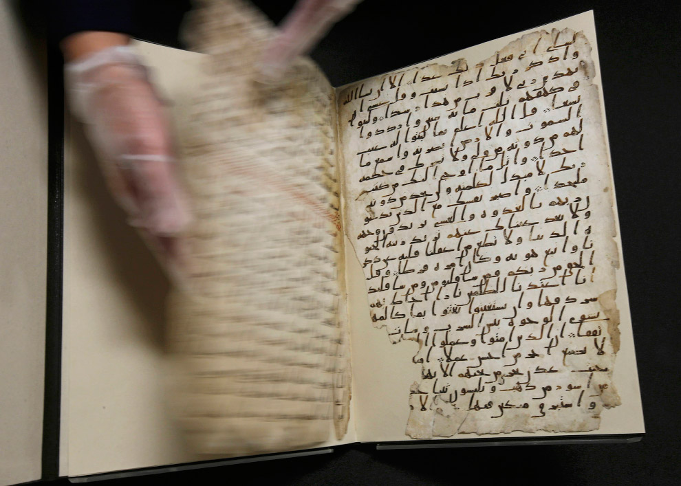  8. Умели делать: текст самого древнего в мире Корана отчетливо читается до сих пор. (Фото Peter