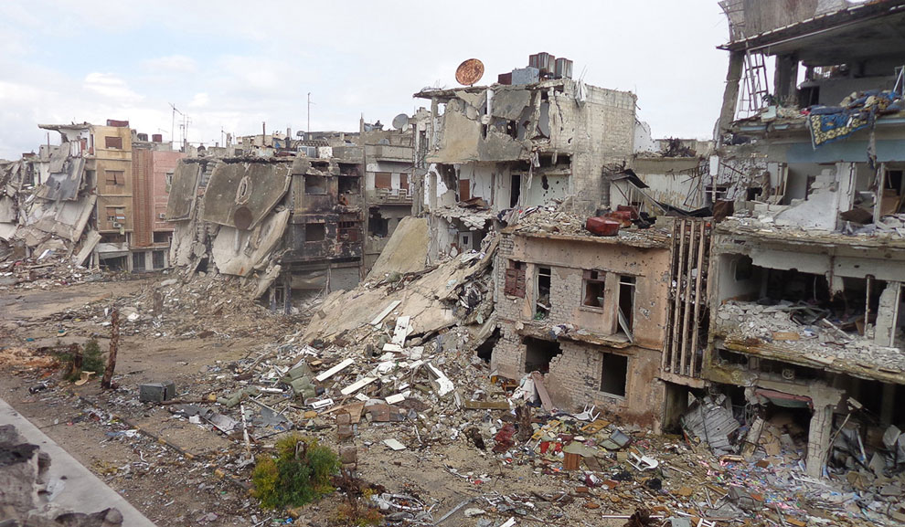 Город Хомс, 19 февраля 2013