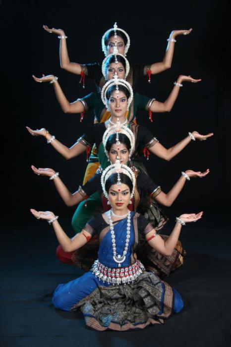классические танцы индии