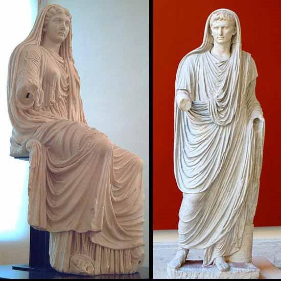 женская одежда древних римлян 