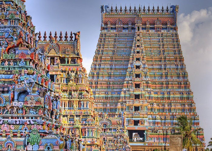 Храм Шрирангам в Индии