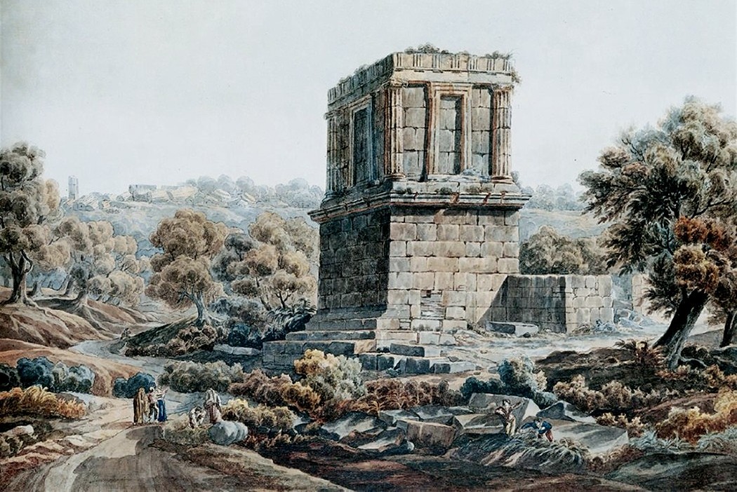 Как выглядели руины Пальмиры в 1784 году: картины путешественника Луи-Франсуа Касаса