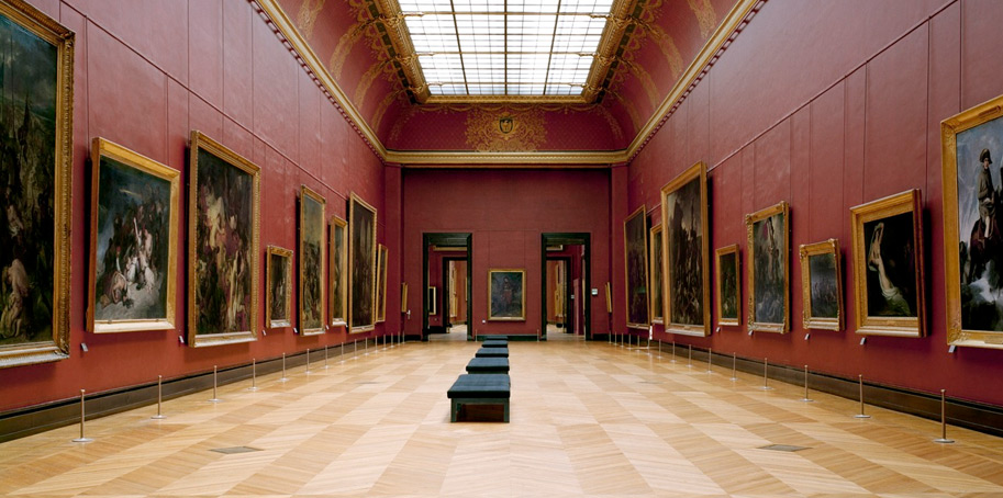 Залы итальянской живописи