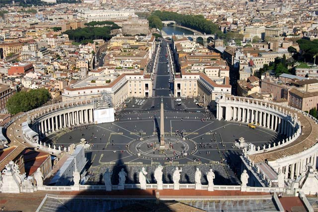 Площади Рима - Ватикан