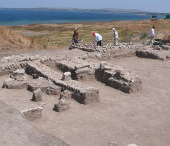 Древнегреческий город Фанагория, раскопки