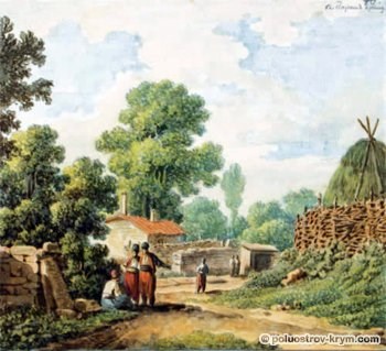 Михаил Матвеевич Иванов. В Старом Крыму. 1783