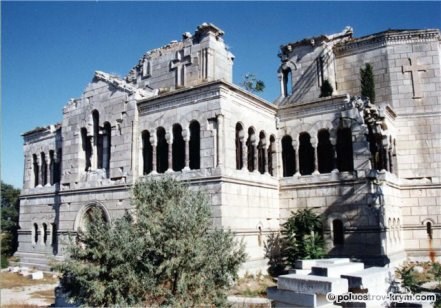 1999 год. Свято-Владимирский собор в Херсонесе перед началом реставрационных работ