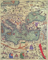 Abraham and Jehuda Cresques Catalan Atlas. Eastern Europe view from the south.jpg