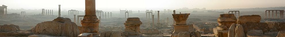 Знаменитый город в пустыне Пальмира (I—II век н. э.)
