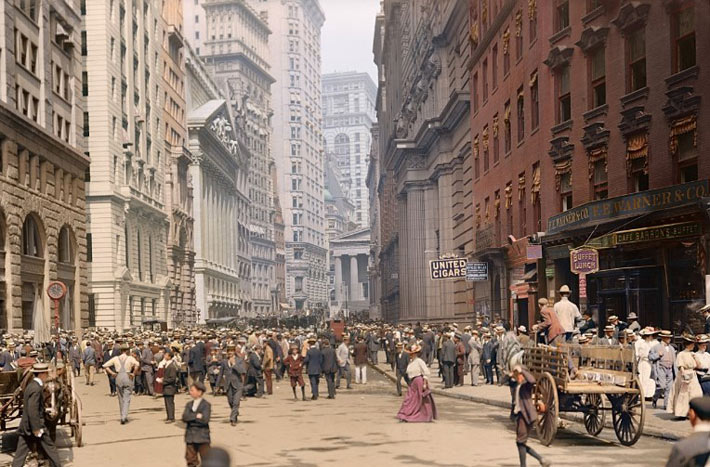 Нью-Йорк 1900-ые года