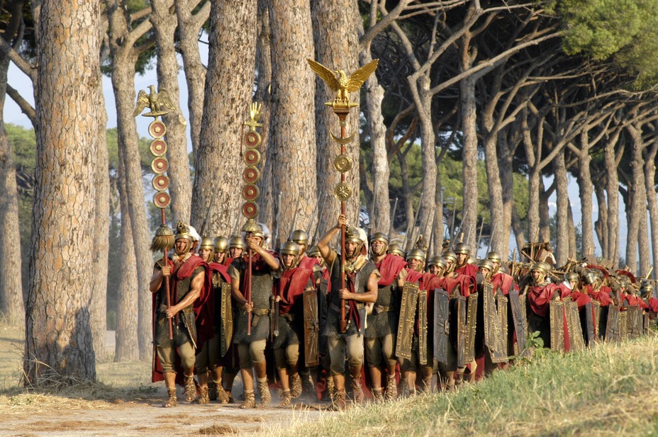 ​Походная колонна легиона - Римская армия в походе | Военно-исторический портал Warspot.ru