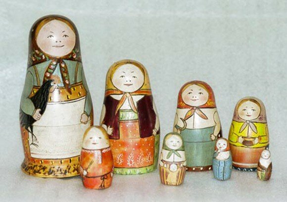 История русской национальной игрушки