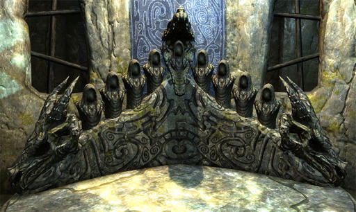 Elder Scrolls V: Skyrim, The - Лик Проклятых. Маски драконьих жрецов
