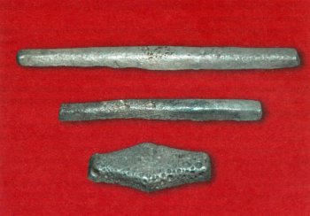 Серебряные гривны, XII век.