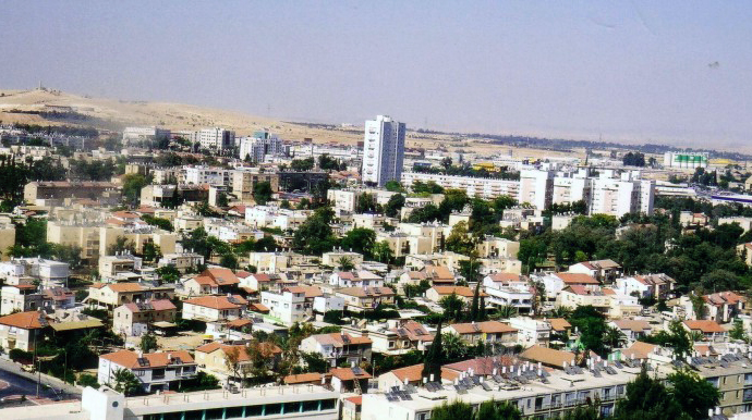 Панорама города Баэр-Шева