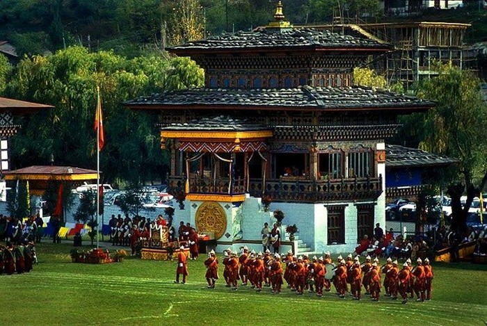 Национальный вид спорта в Бутане.