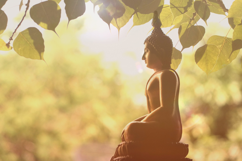 Будда, восточная философия, медитация, статуэтка Будды