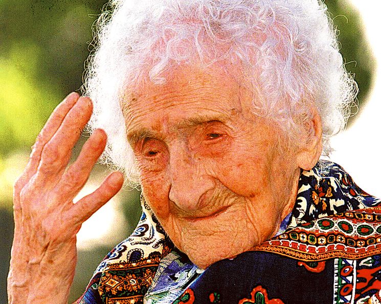 Жанна Кальман - французская долгожительница - 122 года