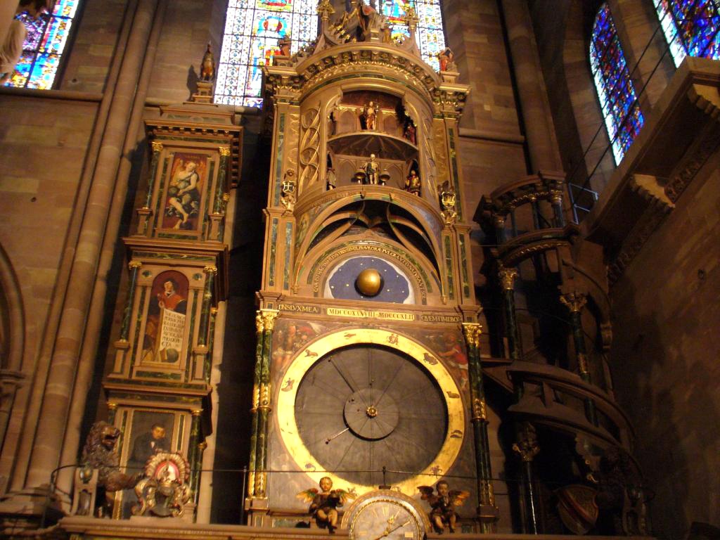 Страсбургский собор Девы Марии - астрономические часы (Франция)