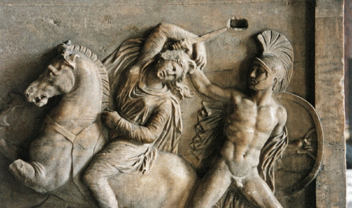 Греческие мифе об амазонках, Вена музей