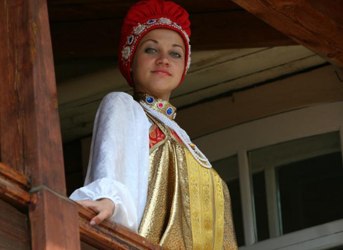 русский народный костюм детский