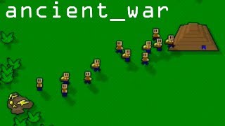 ancient war Древняя война мини игра pixel