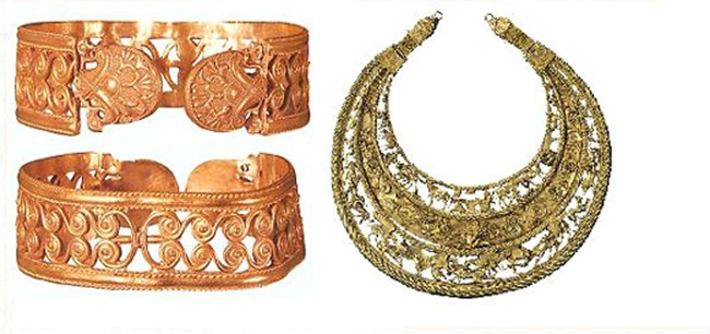 Ювелирные украшения в древние времена