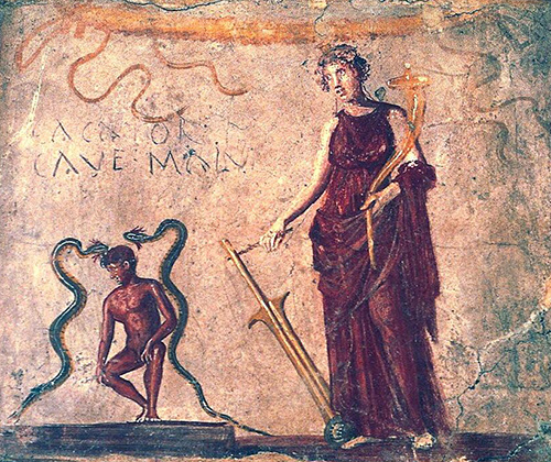 Римская богиня Фортуна, по мнению древних римлян, охраняла посетителей туалета от опасности