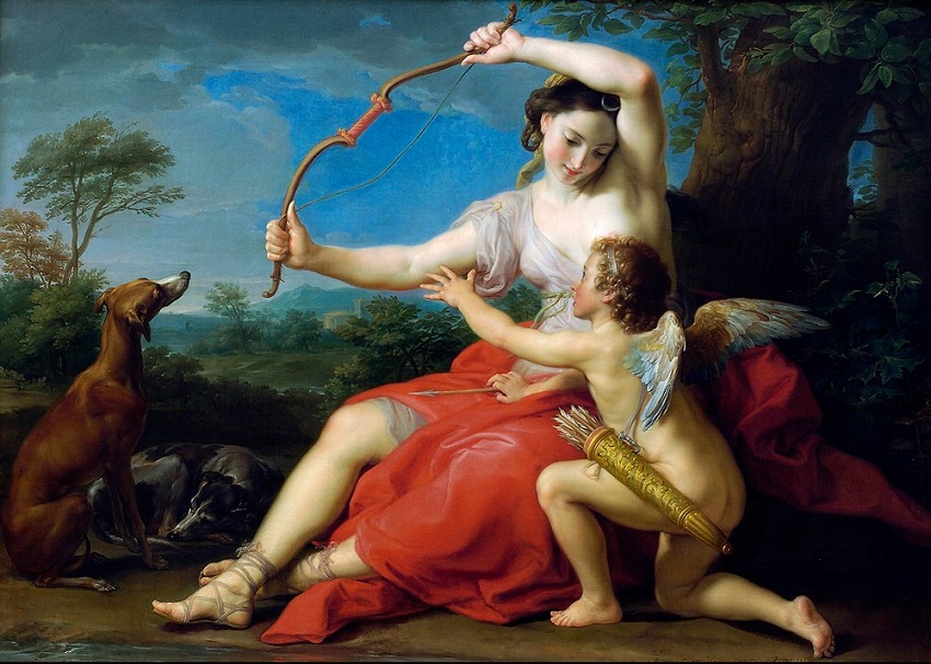 Диана и Купидон (1761). Помпео Джироламо Батони (1708-1787).jpg