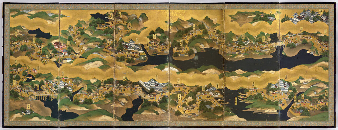 Японская карта 1850
